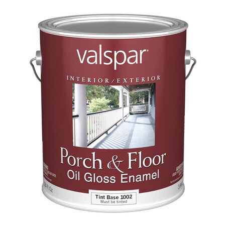 Valspar Porch and Floor Paint, Gloss, 1 gal 027.0001002.007